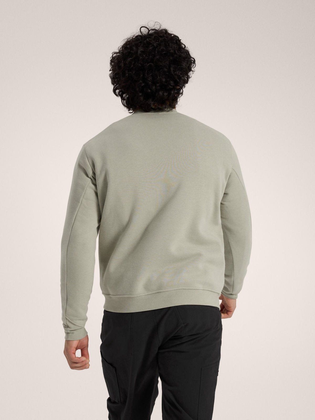 Emblem Fleece Crew Neck Pullover Men's