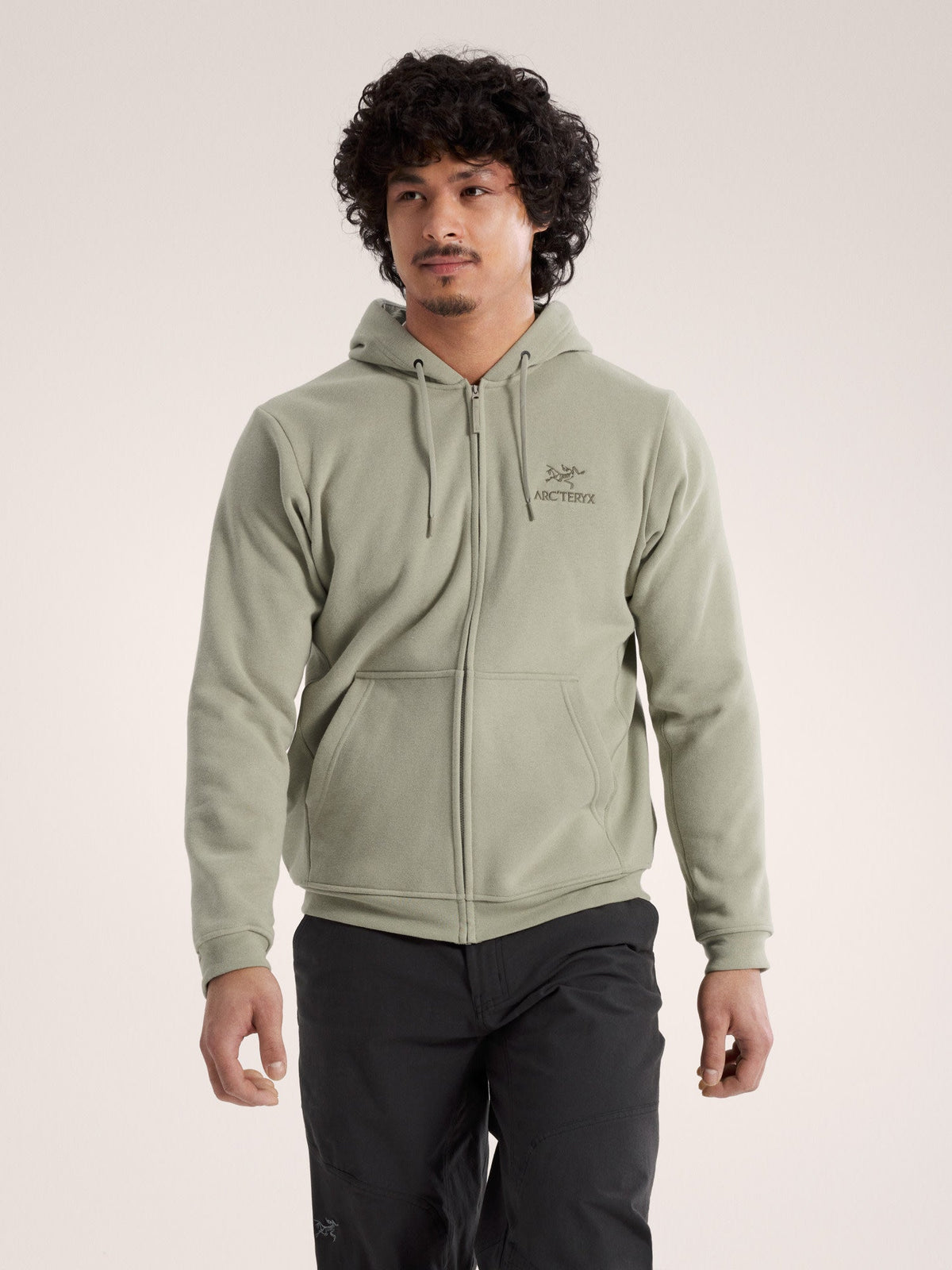 Emblem Fleece Full Zip Hoody Men's