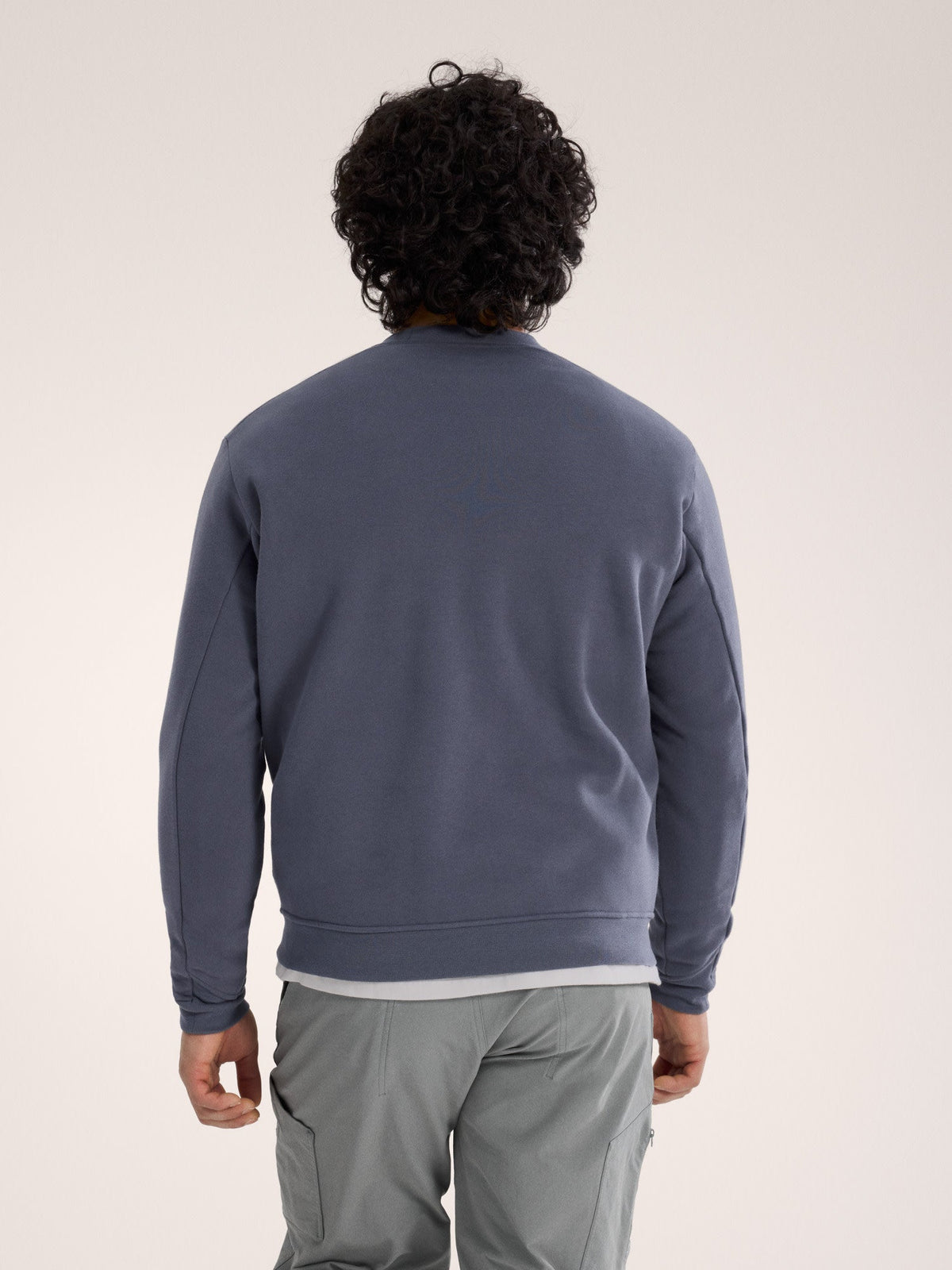 Emblem Fleece Crew Neck Pullover Men's