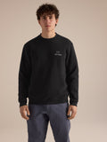 Emblem Fleece Crew Neck Pullover Men's