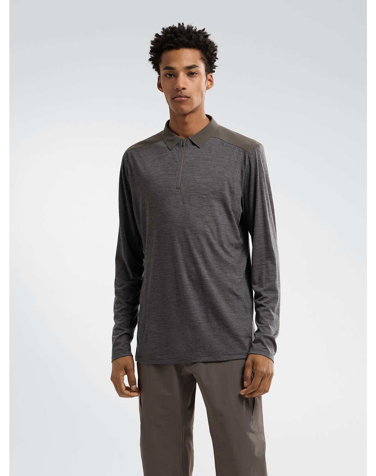 Frame Polo Shirt LS Men's