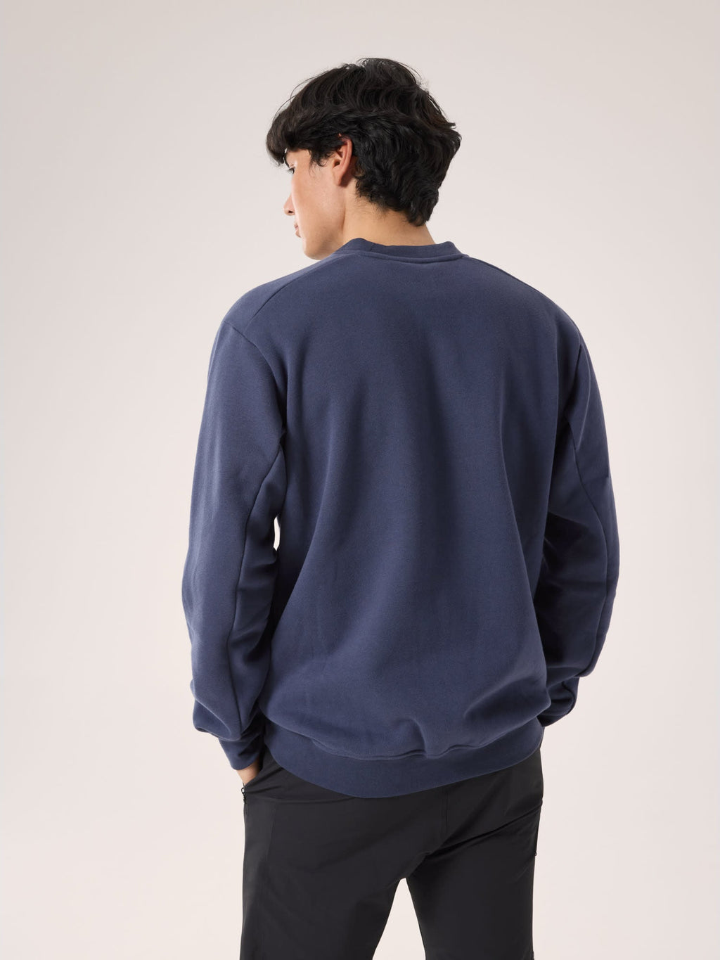 Emblem Fleece Crew Neck Pullover Men's