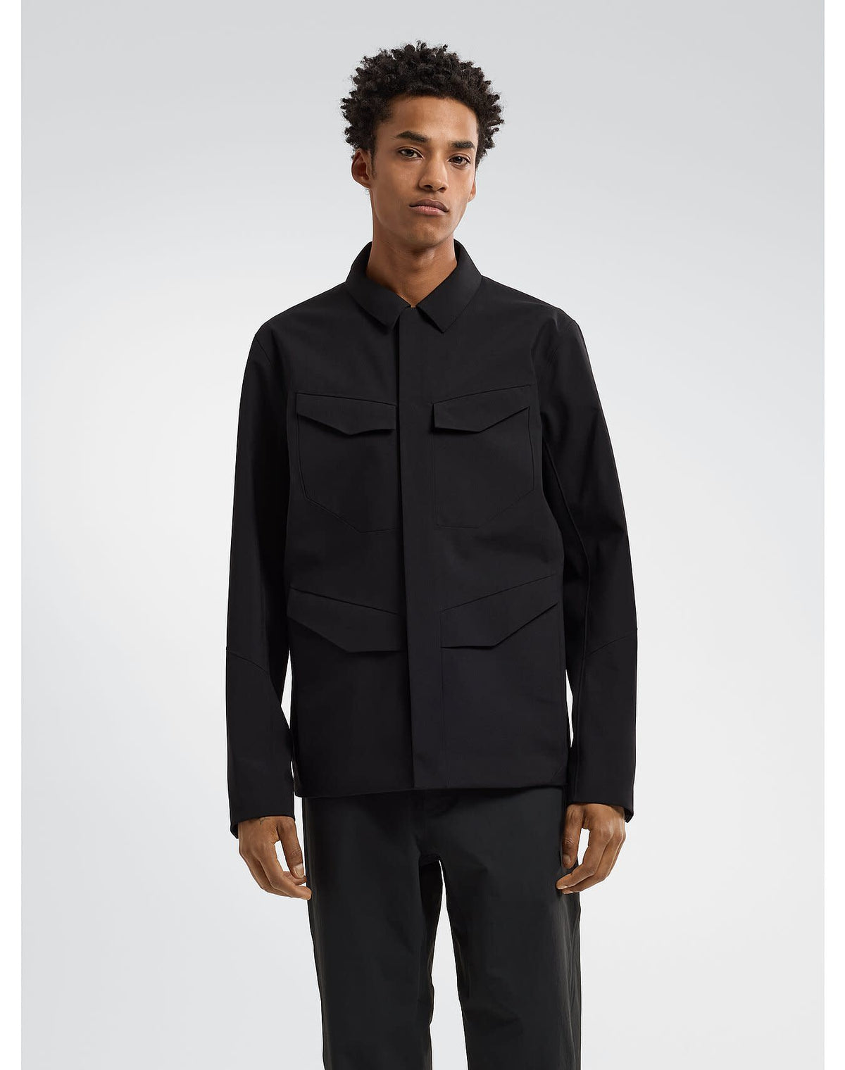 Field Softshell Tech Wool Overshirt Men's